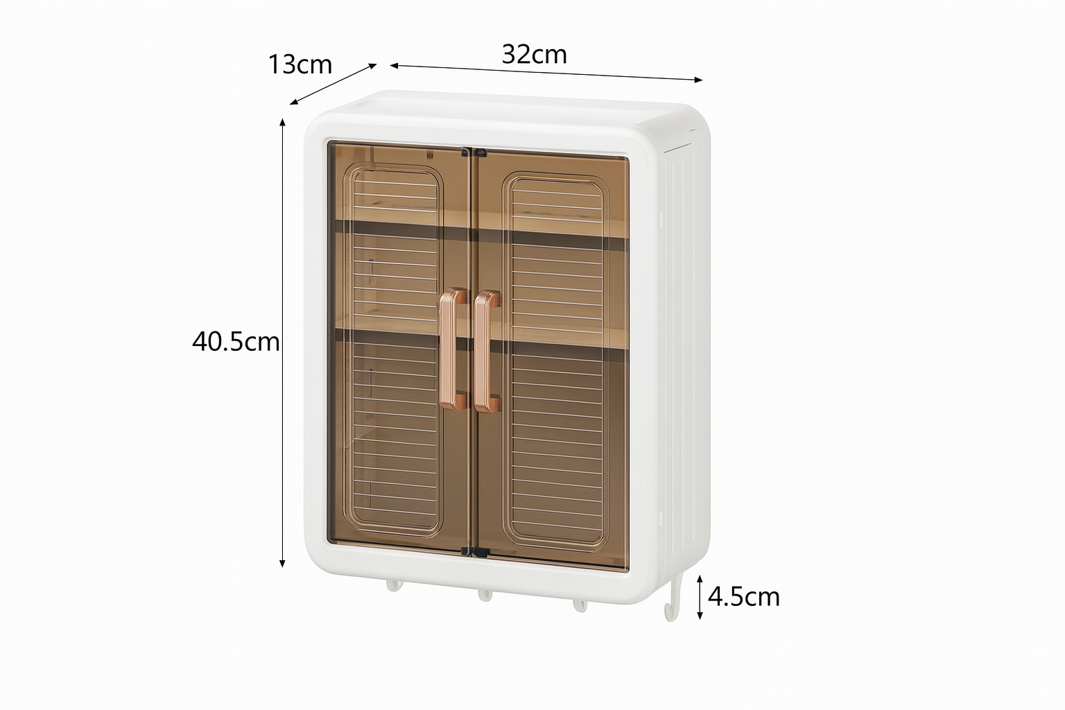 Gabinete plástico para almacenamiento
