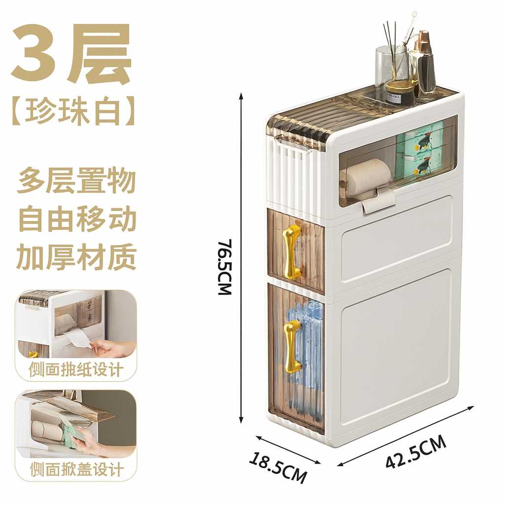 Gabinete plástico para almacenamiento