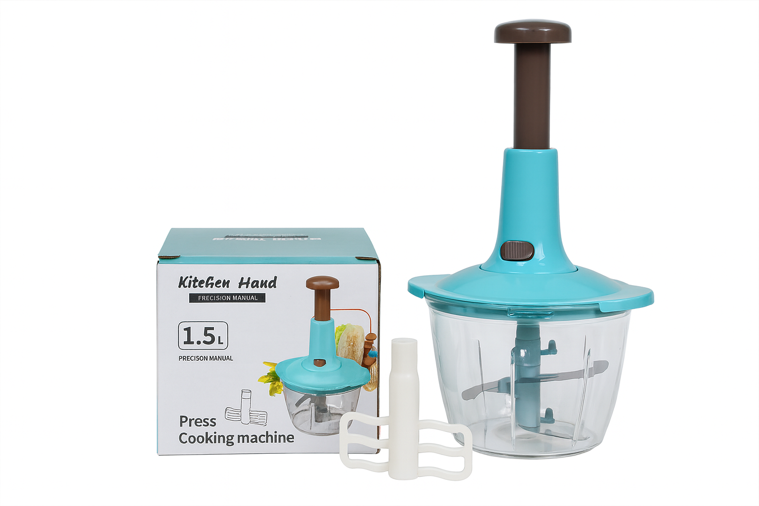 Trituradora de verduras manual