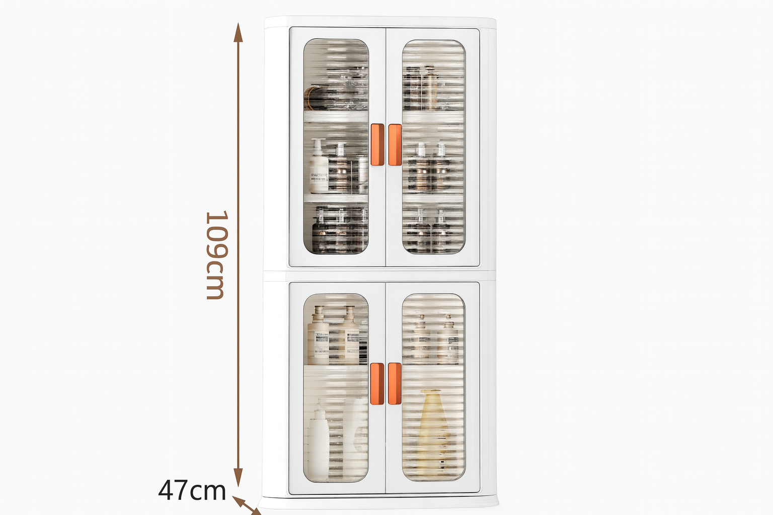 Estantería plástica de 2 niveles