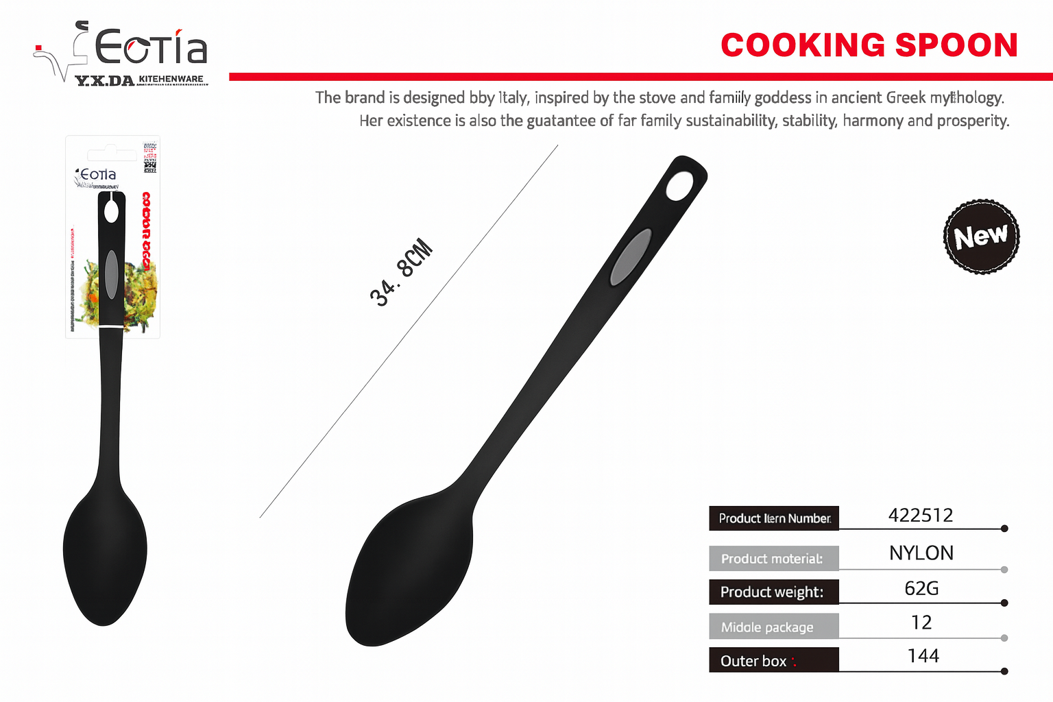 Cucharón de Cocina de Plástico – Práctico, Resistente y Ligero