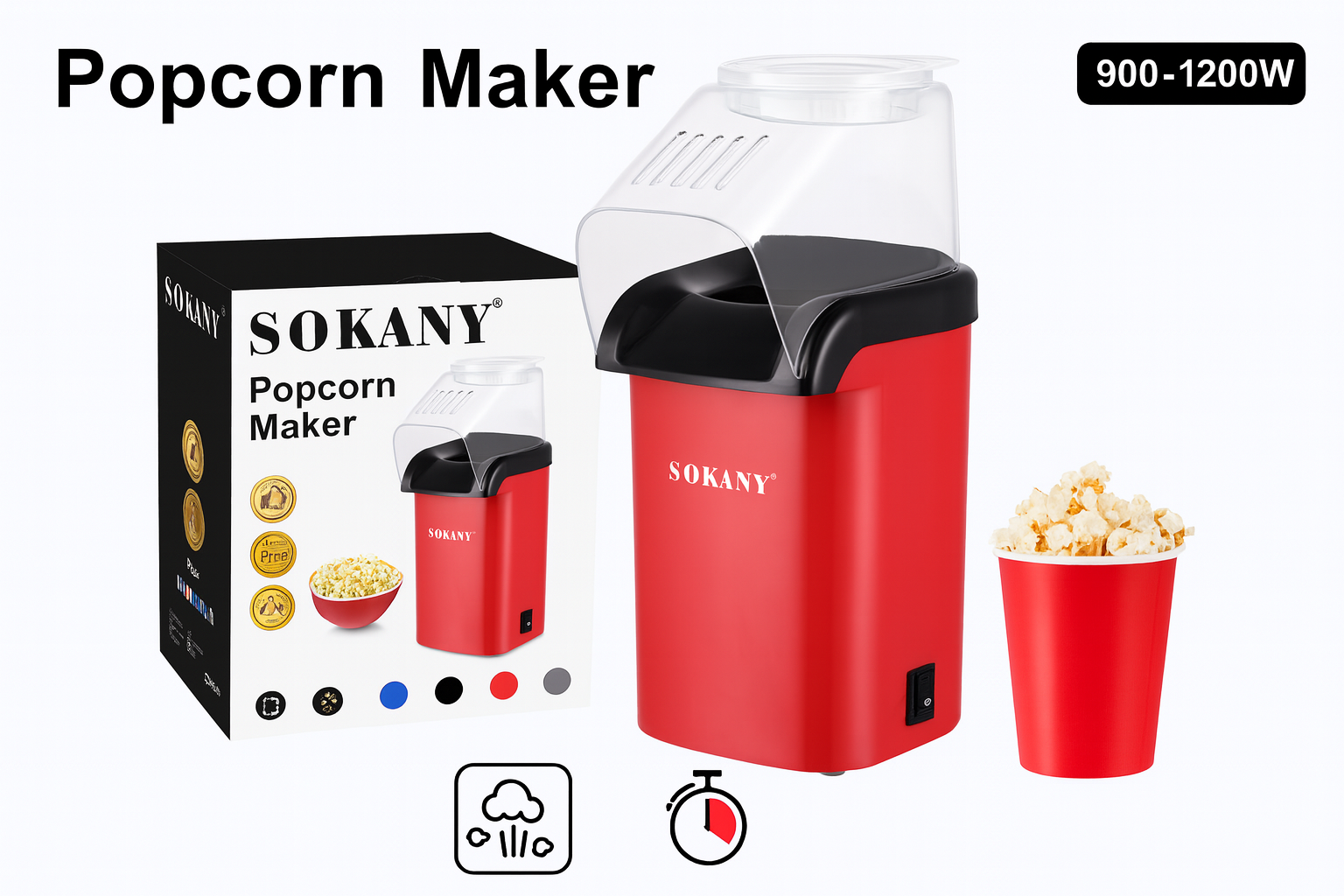 Máquina para Hacer Poporopos  110V – Diversión y Sabor en Casa