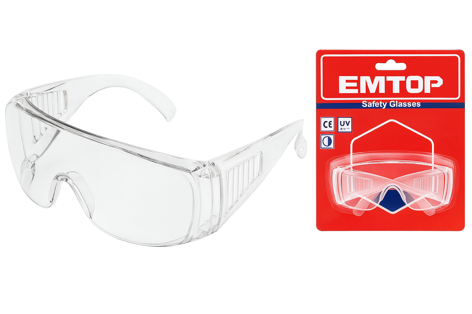 Gafas de seguridad panorámicas con protección UV y resistencia a impactos – certificadas ANSI Z87.1 y CE EN166