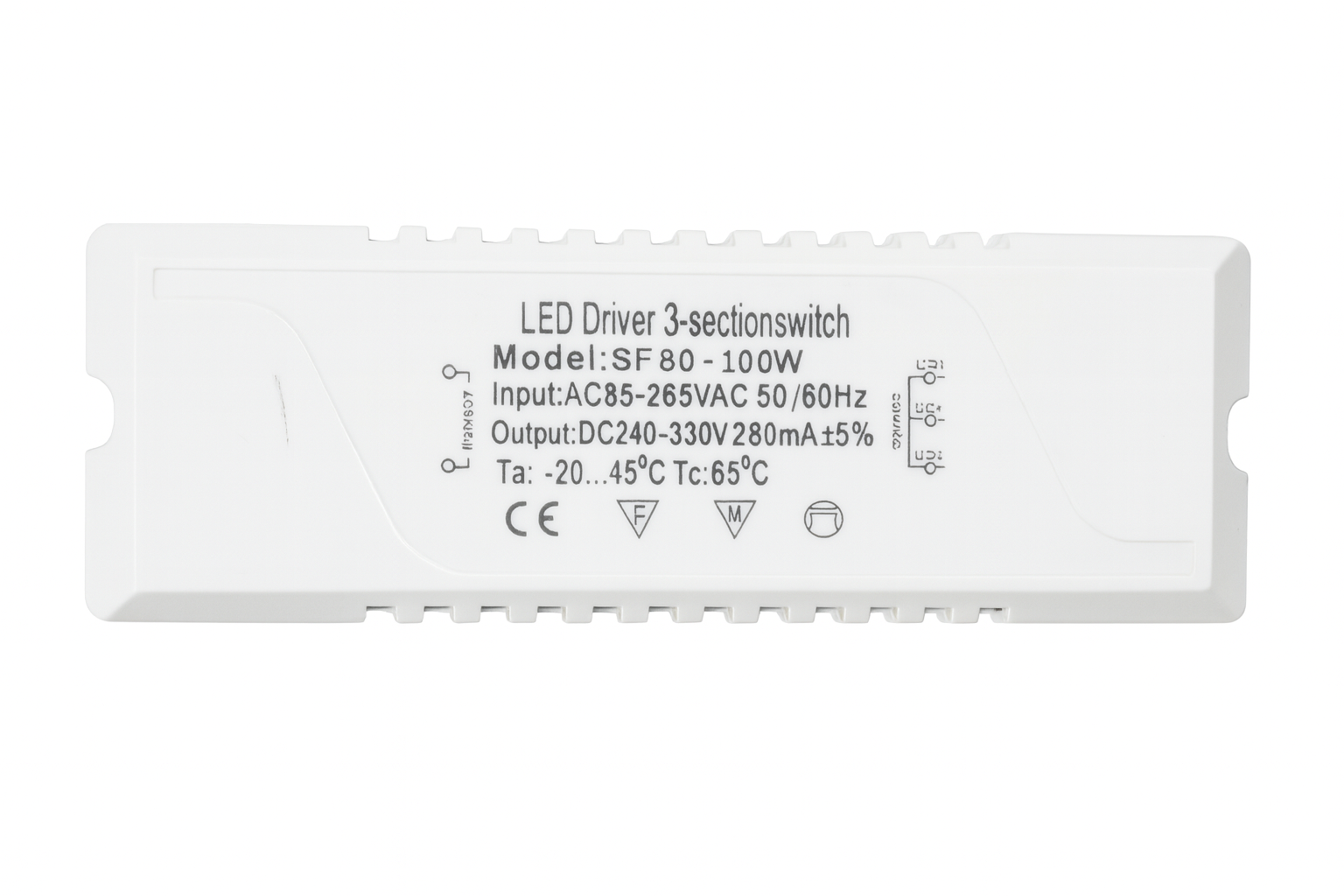 Fuente de alimentacion para lampara