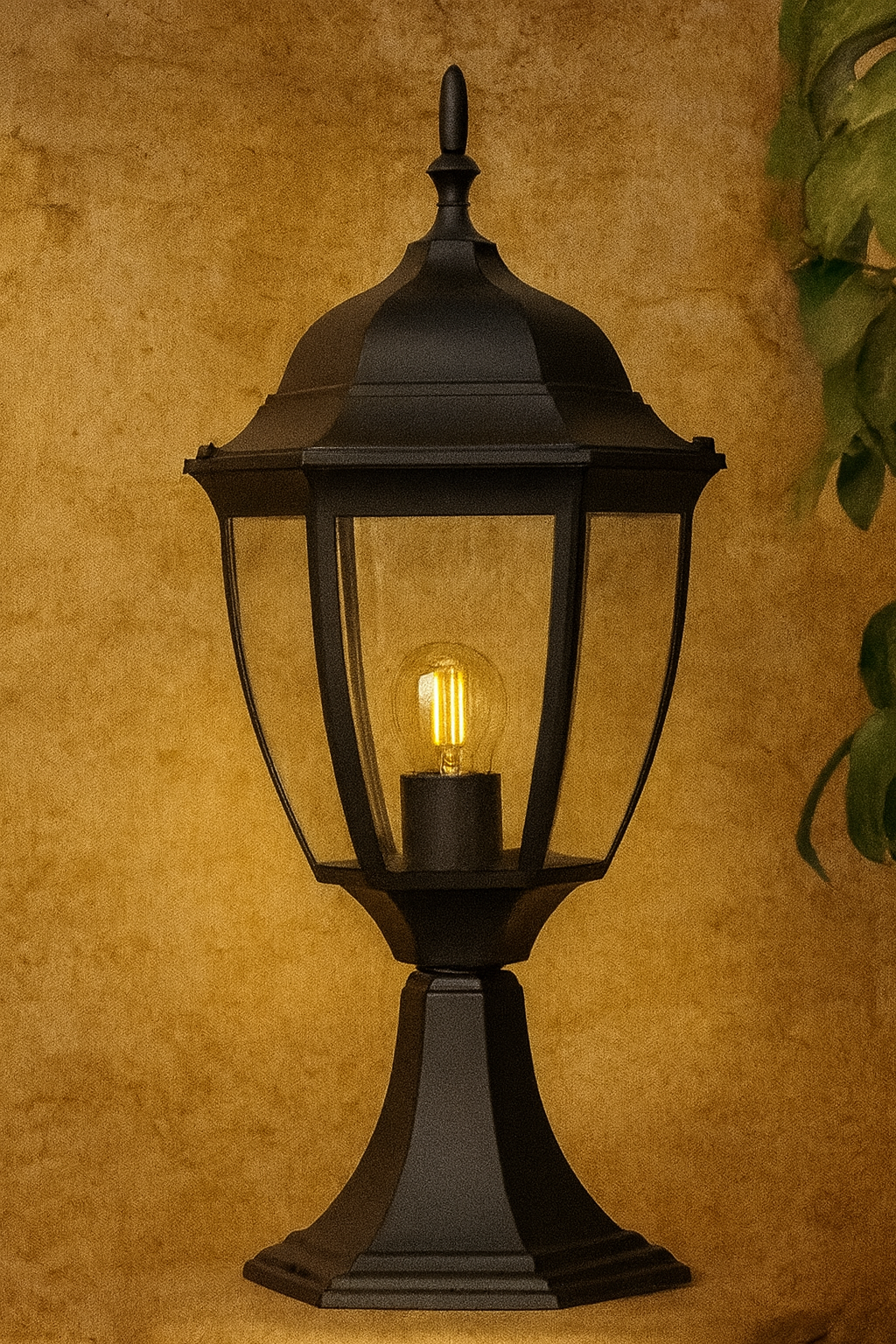 Lampara vintage de pared