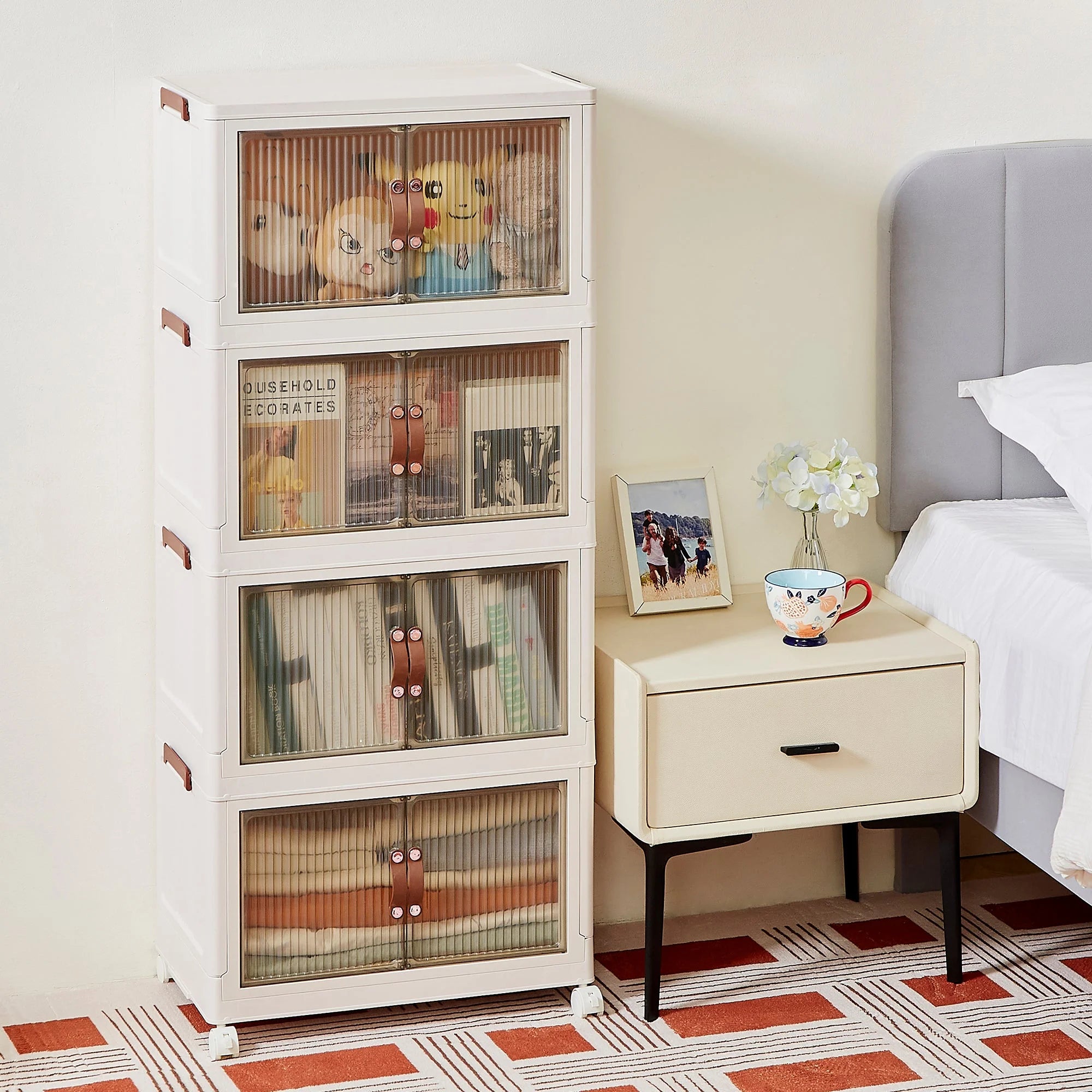 Gabinete plástico para almacenamiento