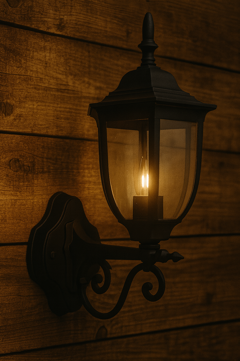 Lampara vintage de pared