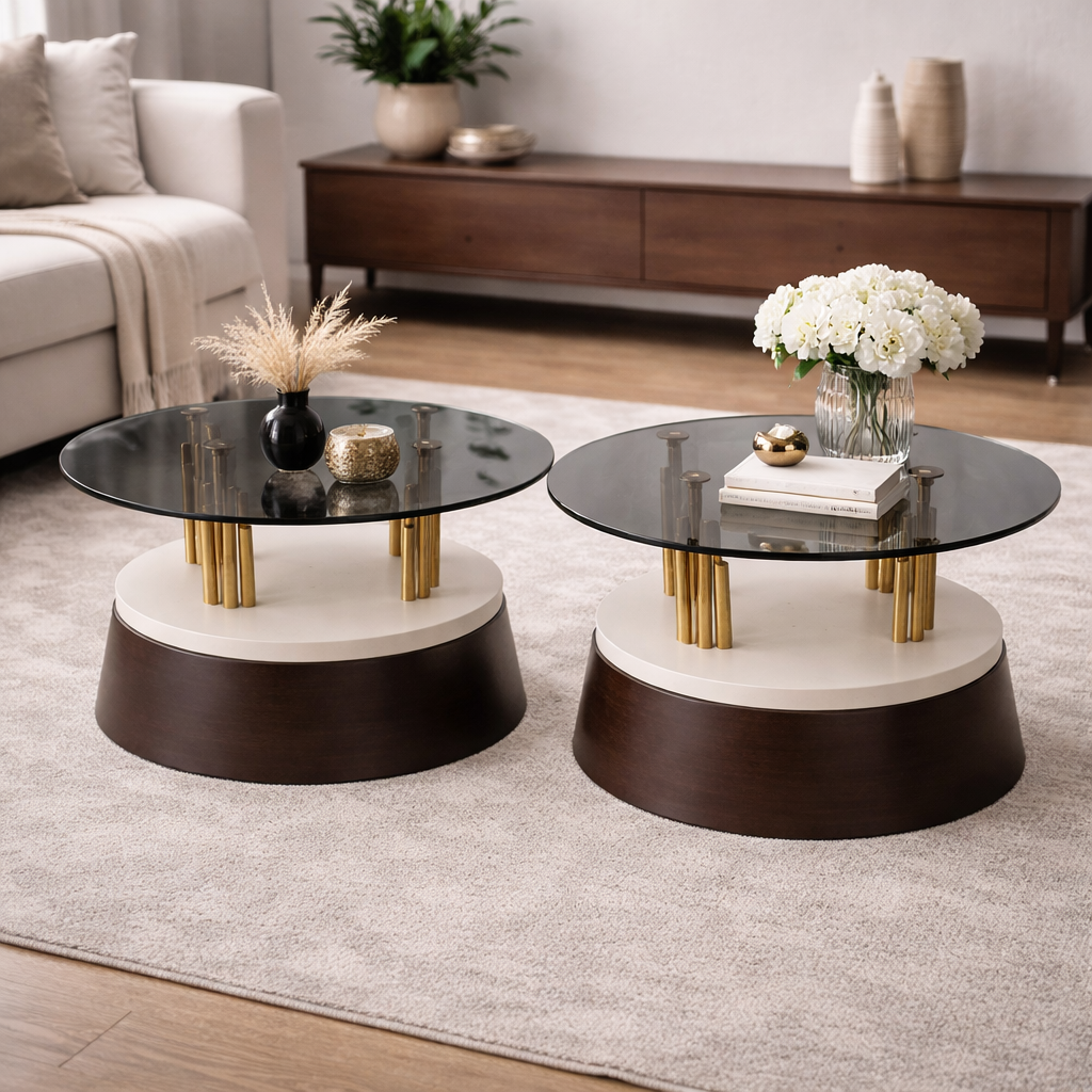 Juego de Mesa de Centro para Sala
