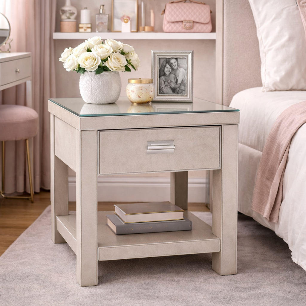 Mesa Espejo con Gaveta