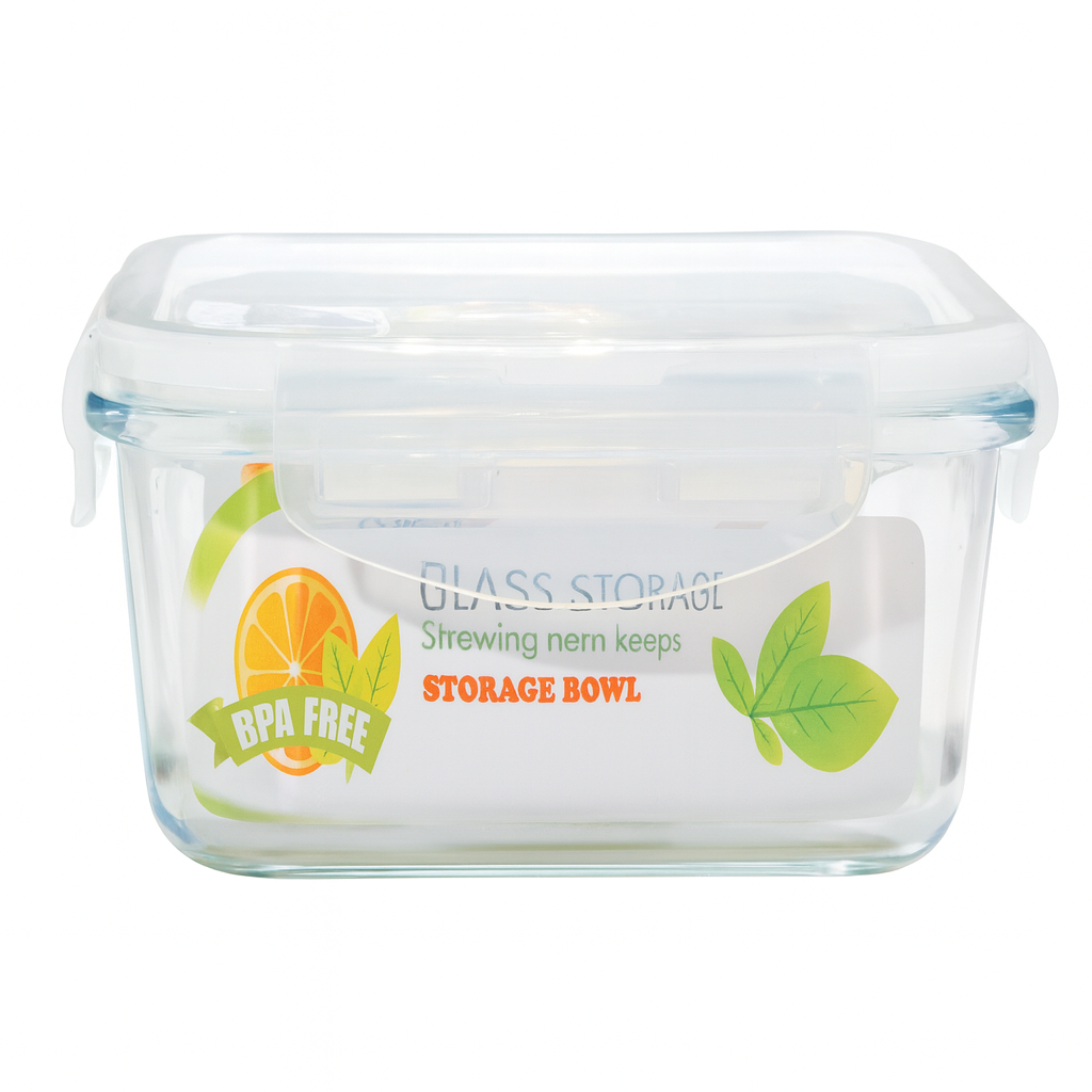 Táper de vidrio rectangular mediano | 700 ml