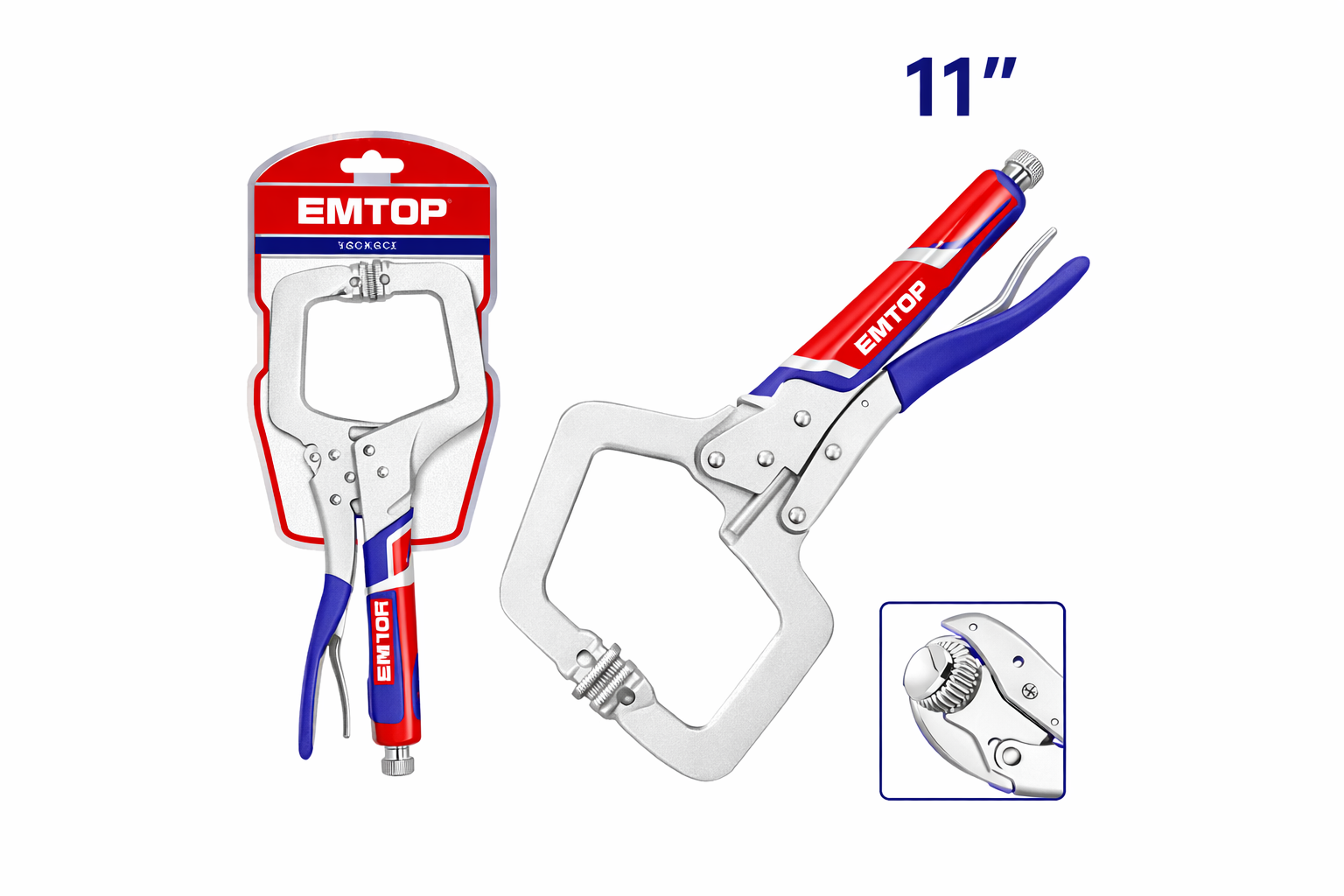 Pinza de Presión Tipo C EMTOP – Potencia y Precisión en cada Sujeción