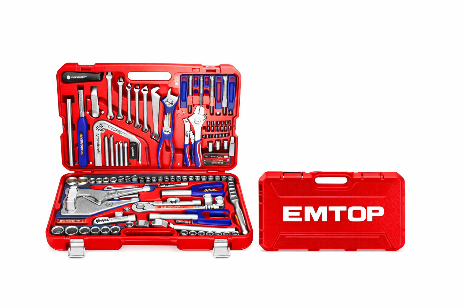 Set de Herramientas Combinadas  EMTOP – El Taller Completo en tus Manos