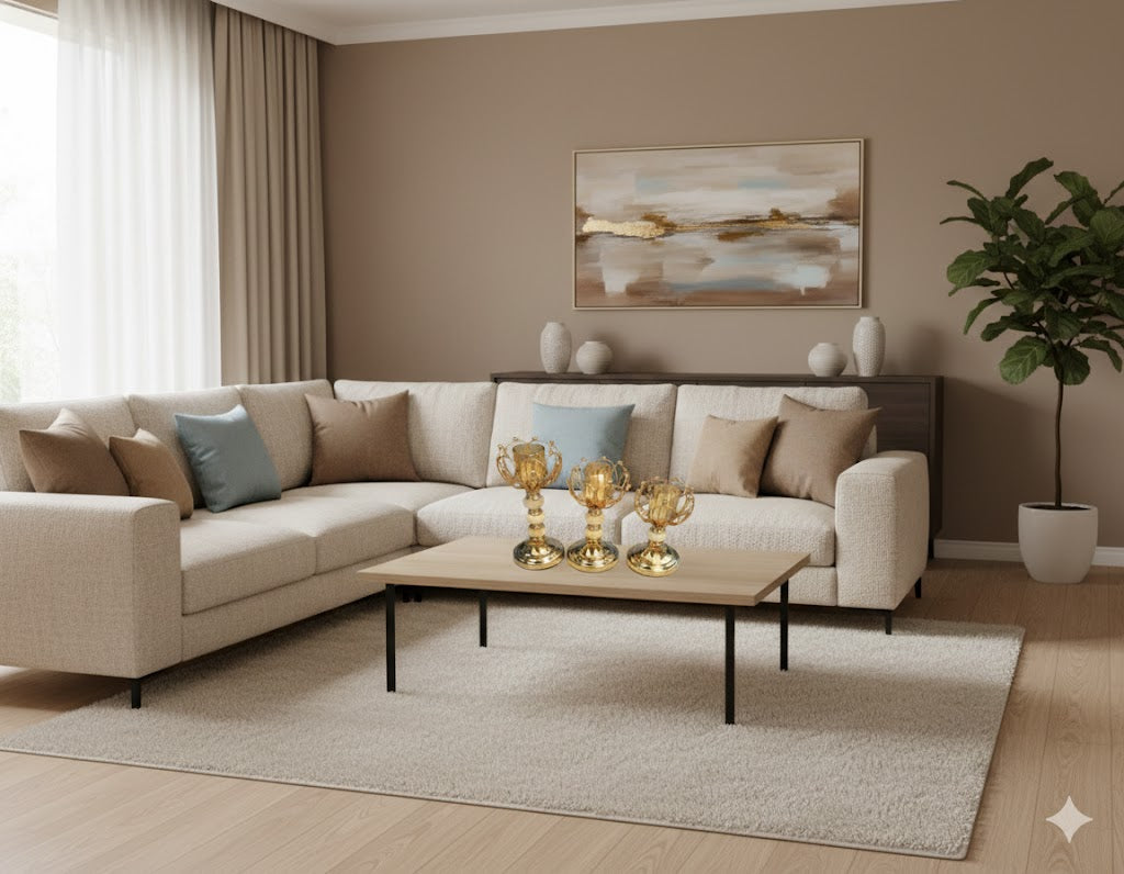 Set de Candelabros (Juego de 3 Piezas) – Elegancia en Diferentes Niveles