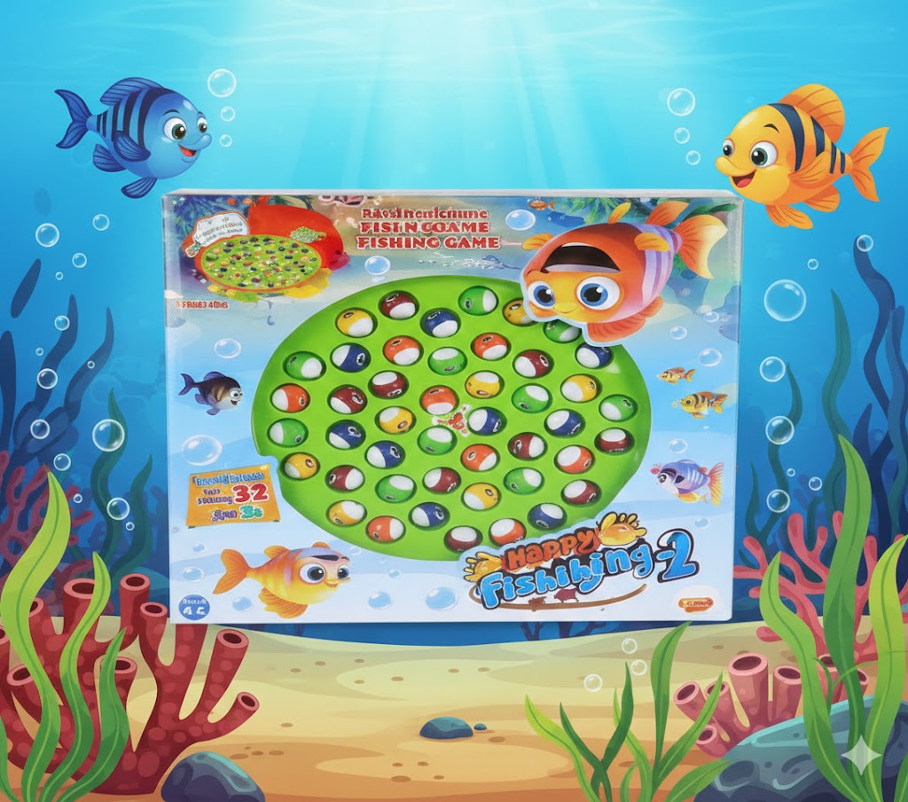 Juego de pesca musical