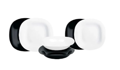 Set de bowl y platos de ceramica