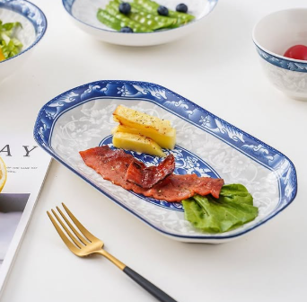 12.5" Plato rectangular