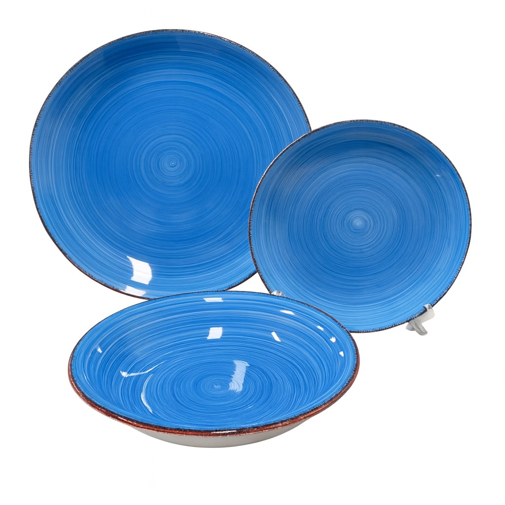 Set de plato y bowl de ceramica variedad