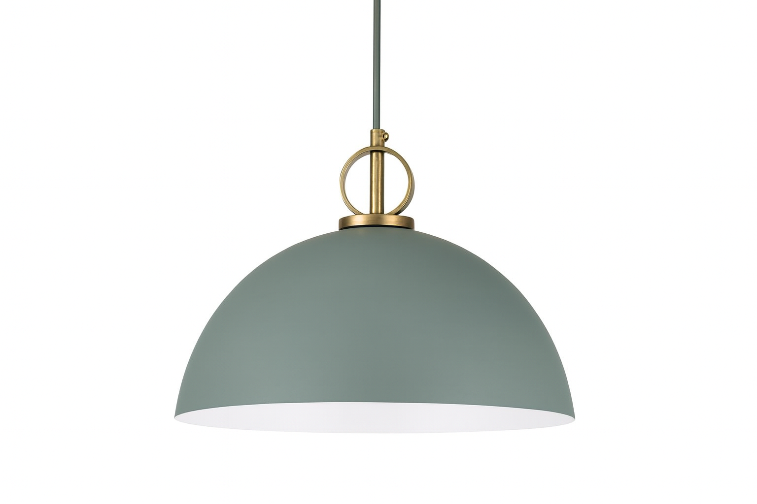 Lámpara LED de Techo Colgante– Verde Macarrón Ø300 mm