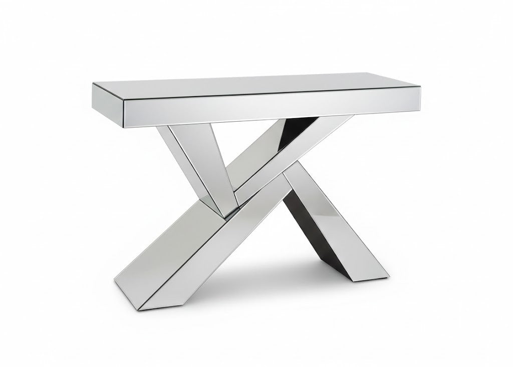 Mesa espejo decorativa