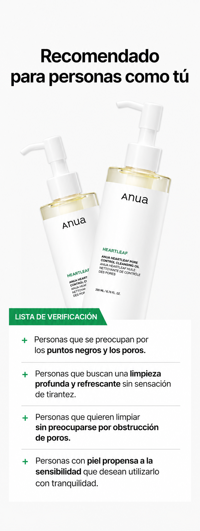 [ANUA] 🌿✨Heartleaf Pore Control Cleansing Oil – 200 ml ✨🌿
