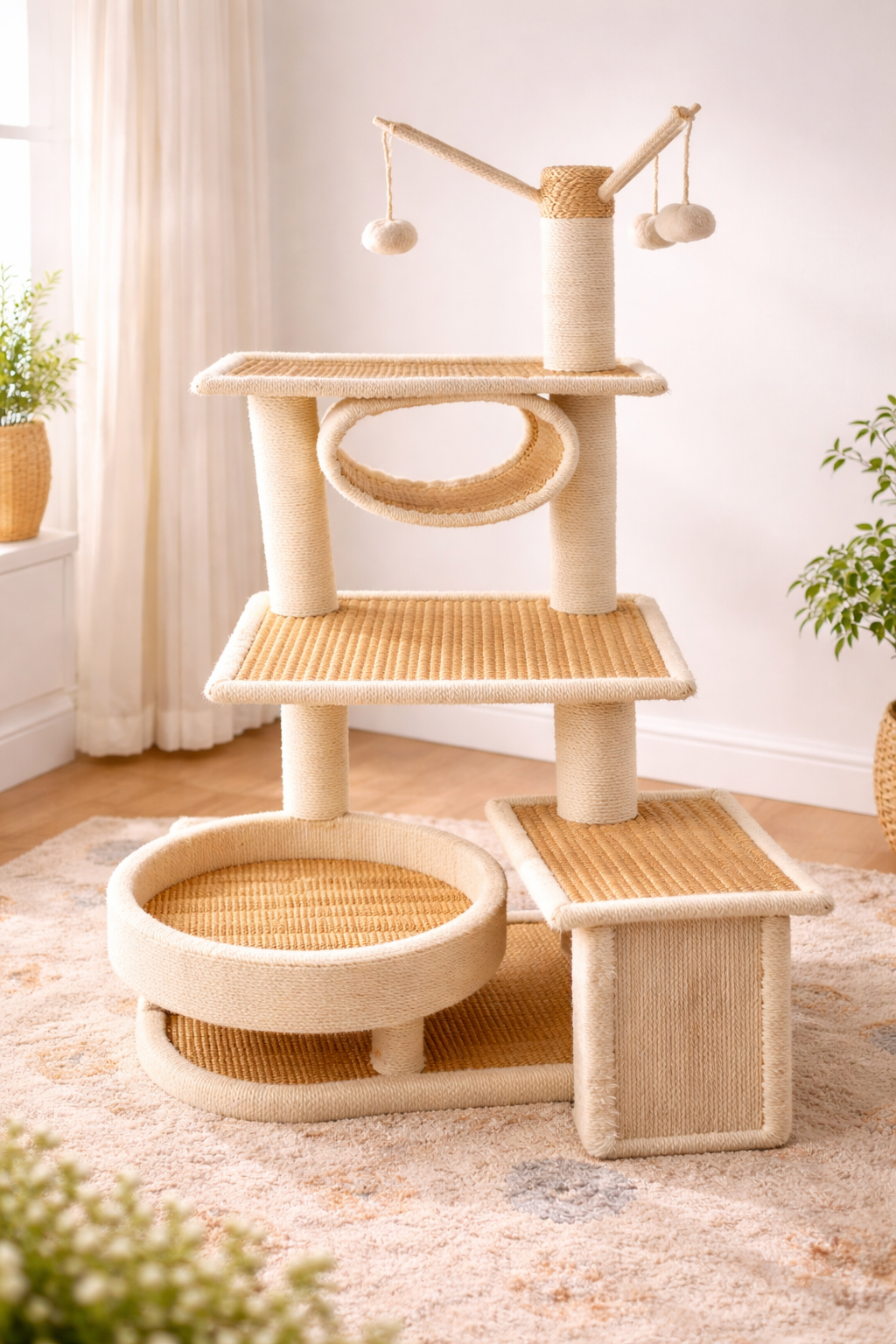 TORRE RASCADOR PARA GATOS