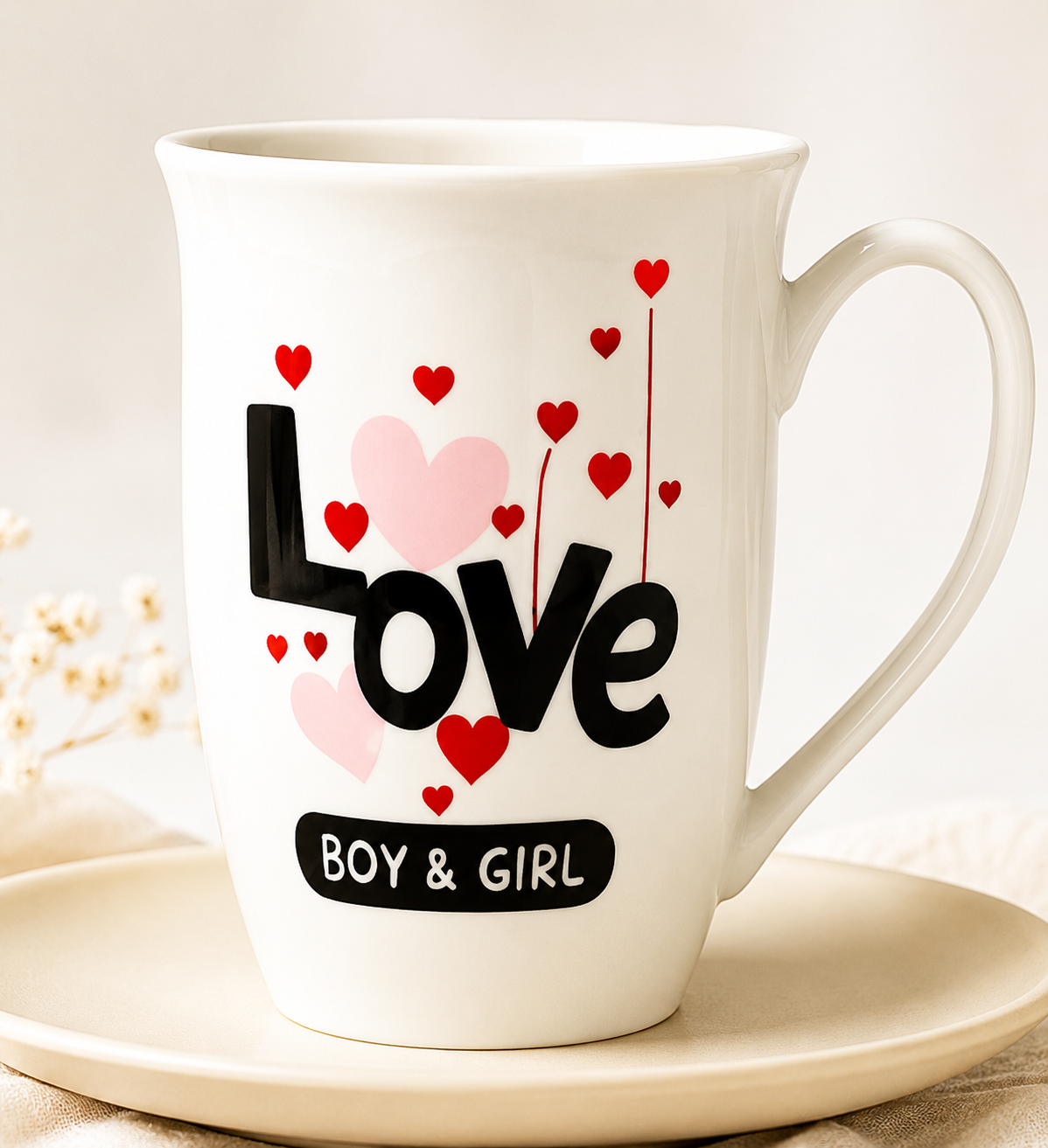 Taza de cerámica | Variedad de colores – 9.5 × 10.8 cm – Modelo CRM-XYTC012