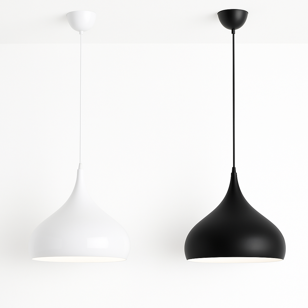 Lámpara Colgante – Blanco Ø300 mm