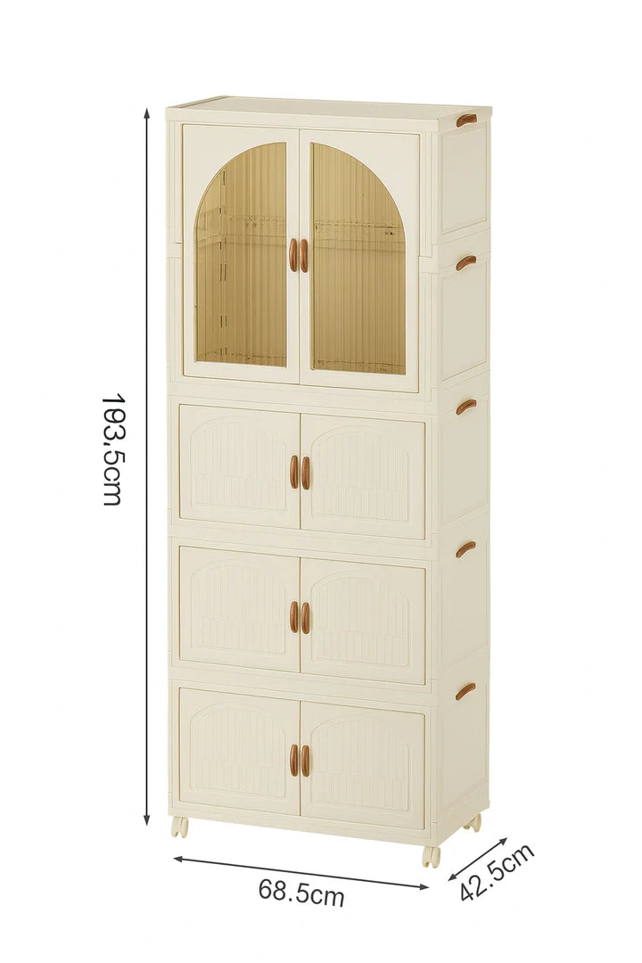 Armario plegable plástico para ropa