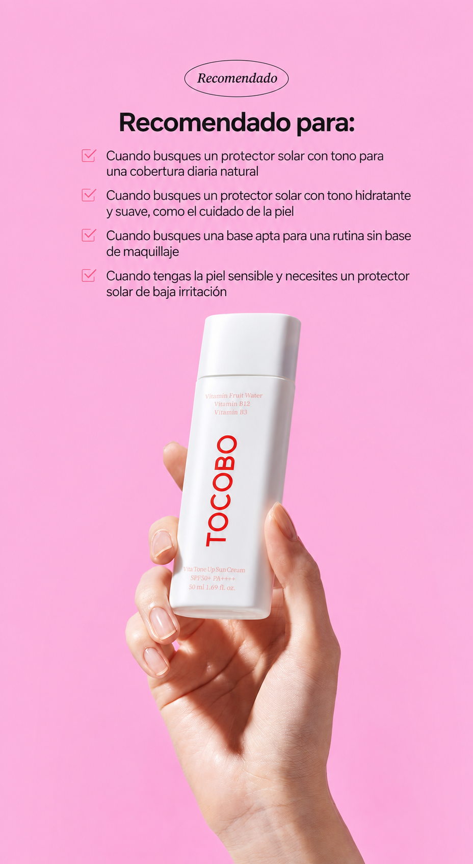 Vita Tone Up Sun Cream SPF50+ PA++++