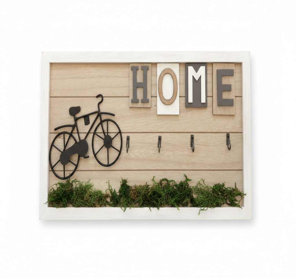Adorno Decorativo de Madera para Pared