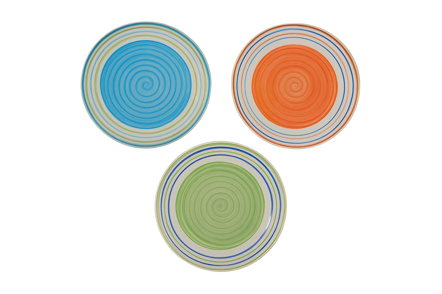 10.5" Plato de ceramica