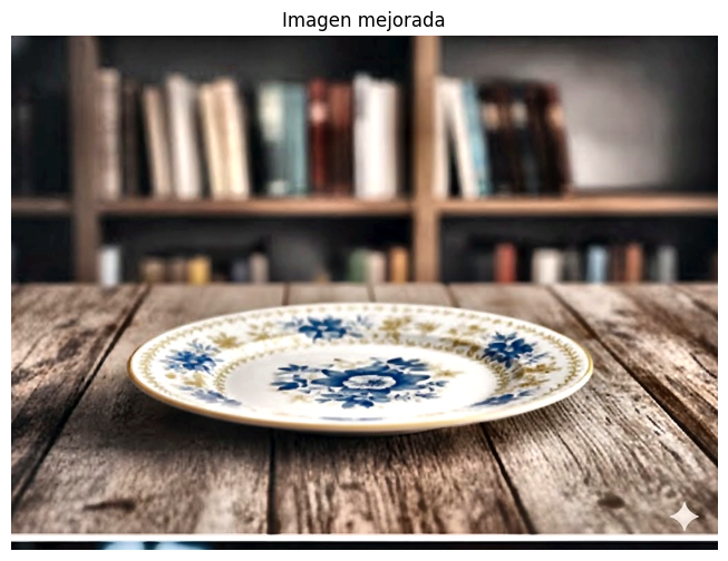 Plato sopero con estampado