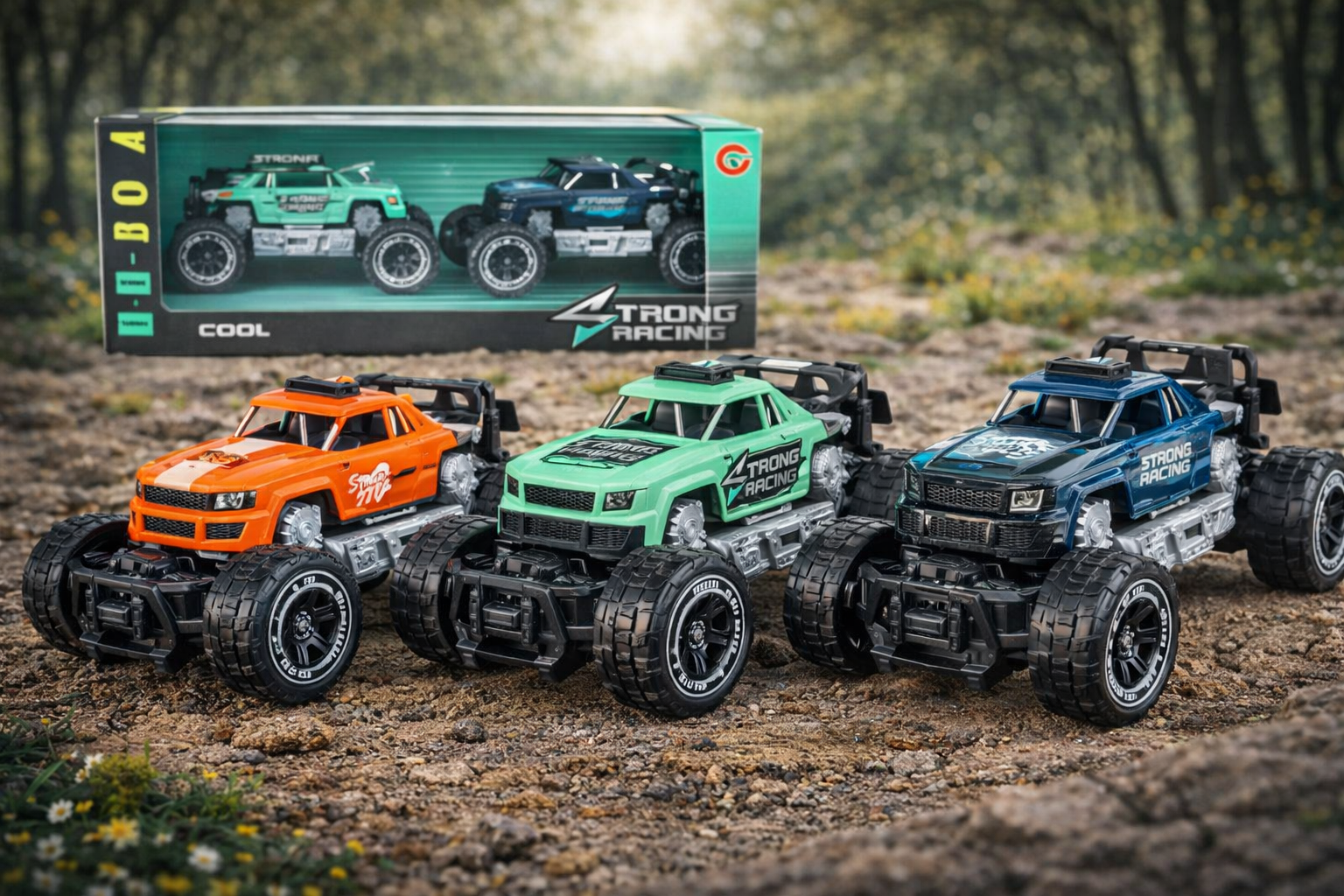 Carro de Juguete de Inercia