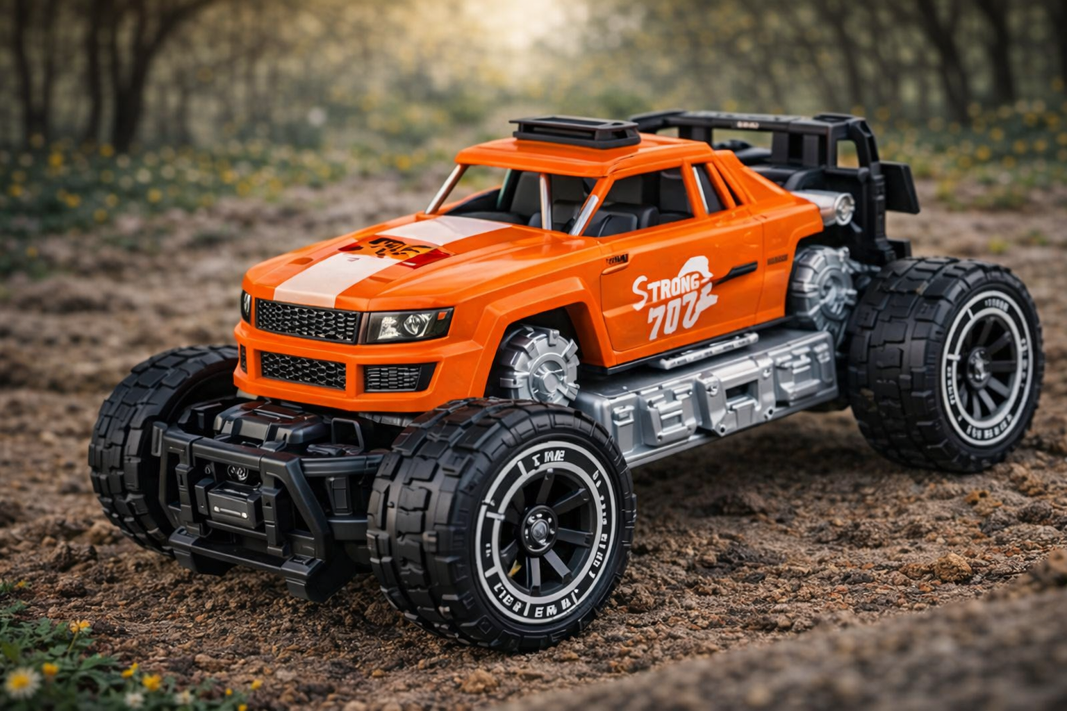 Carro de Juguete de Inercia