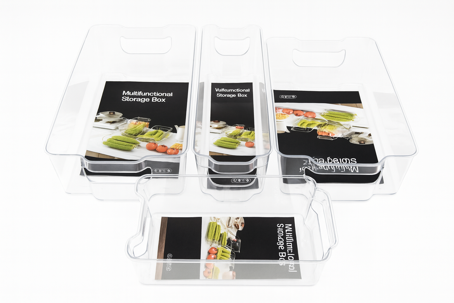 Bandeja Organizadora – Plástico Multiuso | 37.5 × 10.8 × 9.5 cm