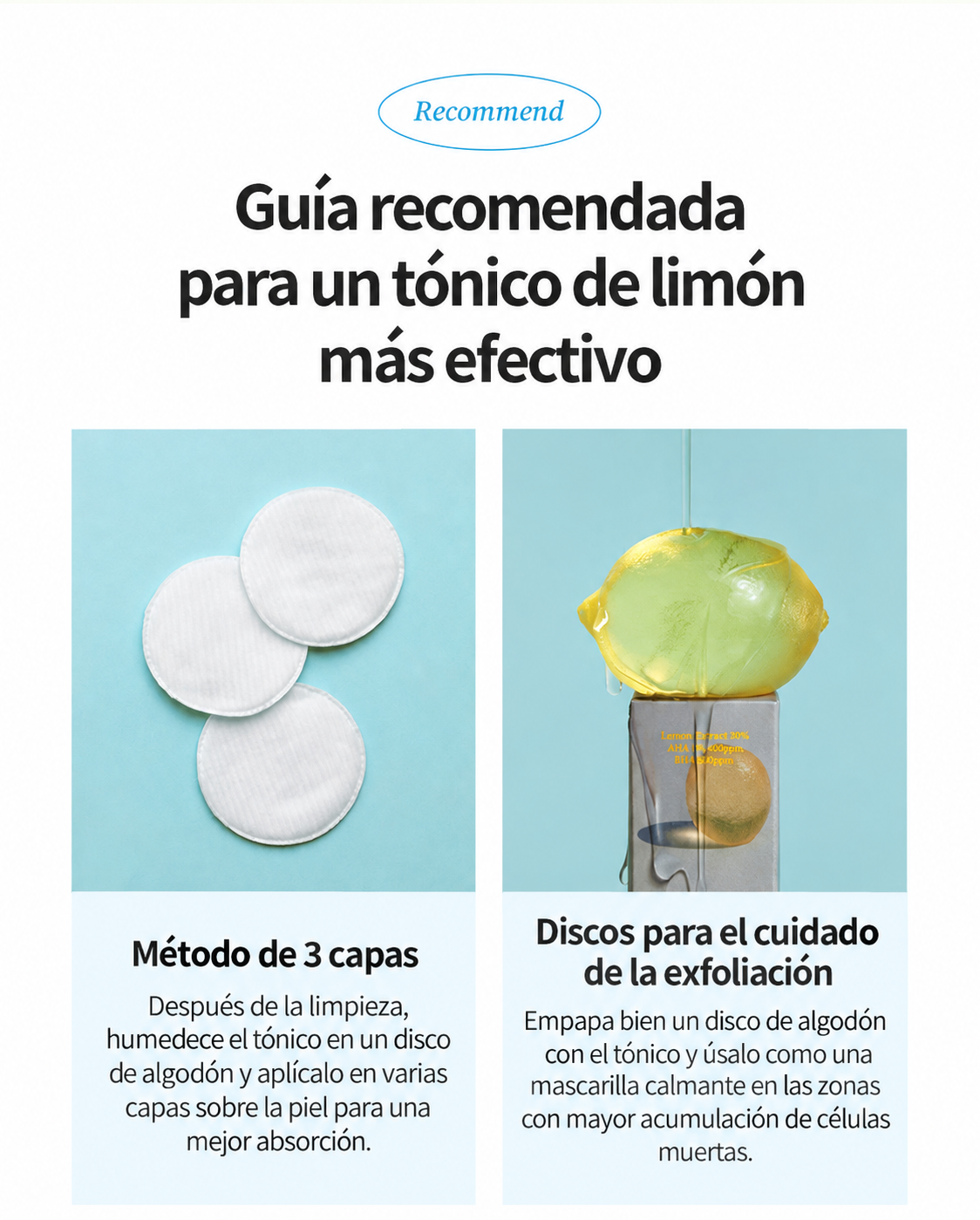 AHA BHA Lemon Toner