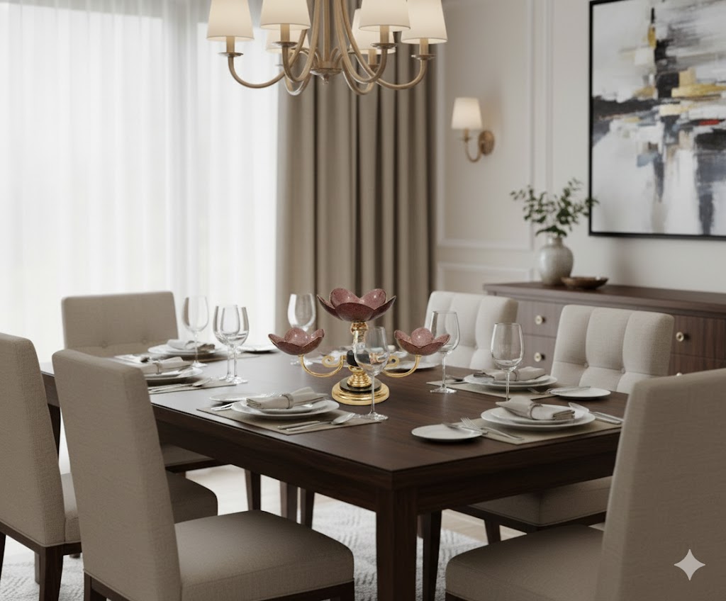 Florero de Vidrio Rojo – Elegancia y Estilo para tu Hogar