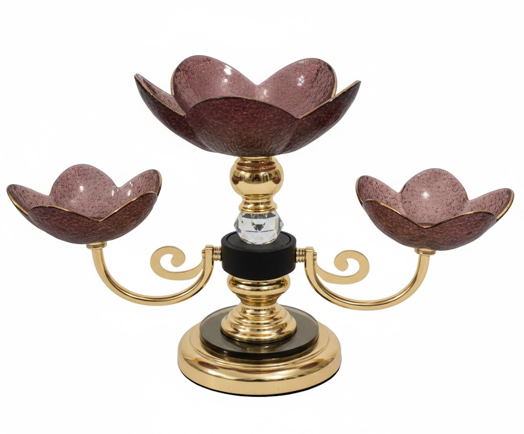 Florero de Vidrio Rojo – Elegancia y Estilo para tu Hogar