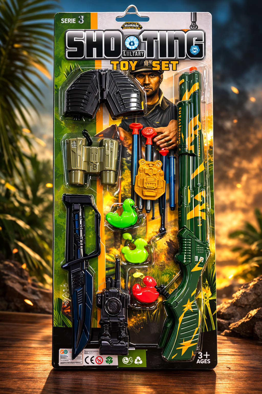 Set de Policía Camuflaje