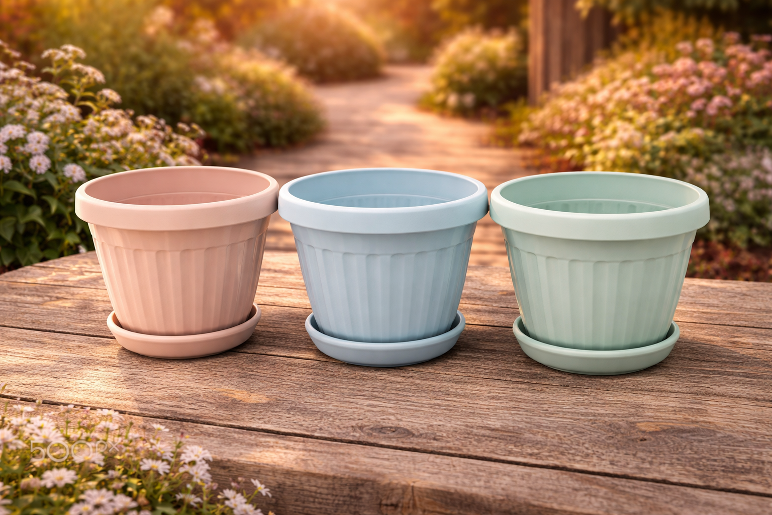 MACETA MODERNA PARA PLANTAS MEDIANAS