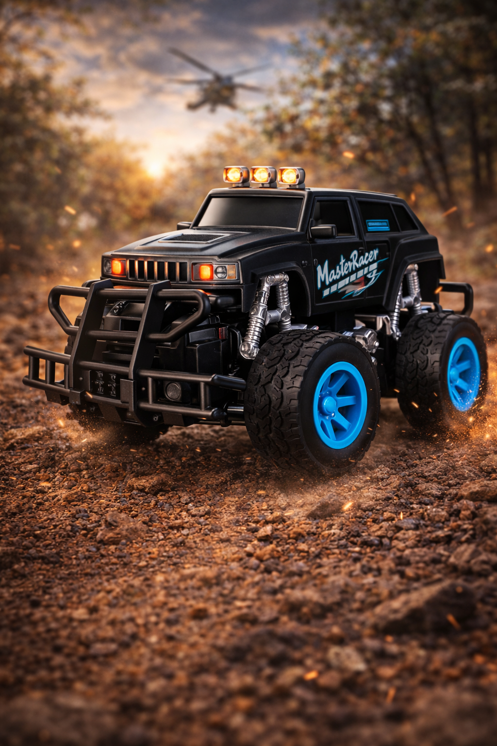 Carro RC 1:18 Cuatro Canales