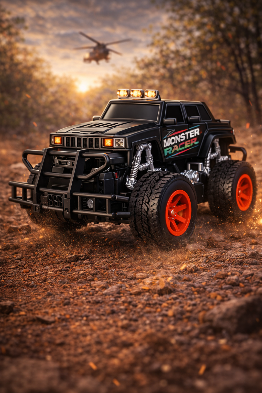Carro RC 1:18 Cuatro Canales