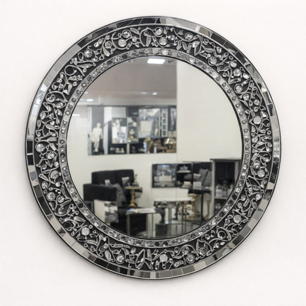 Espejo de lujo circular