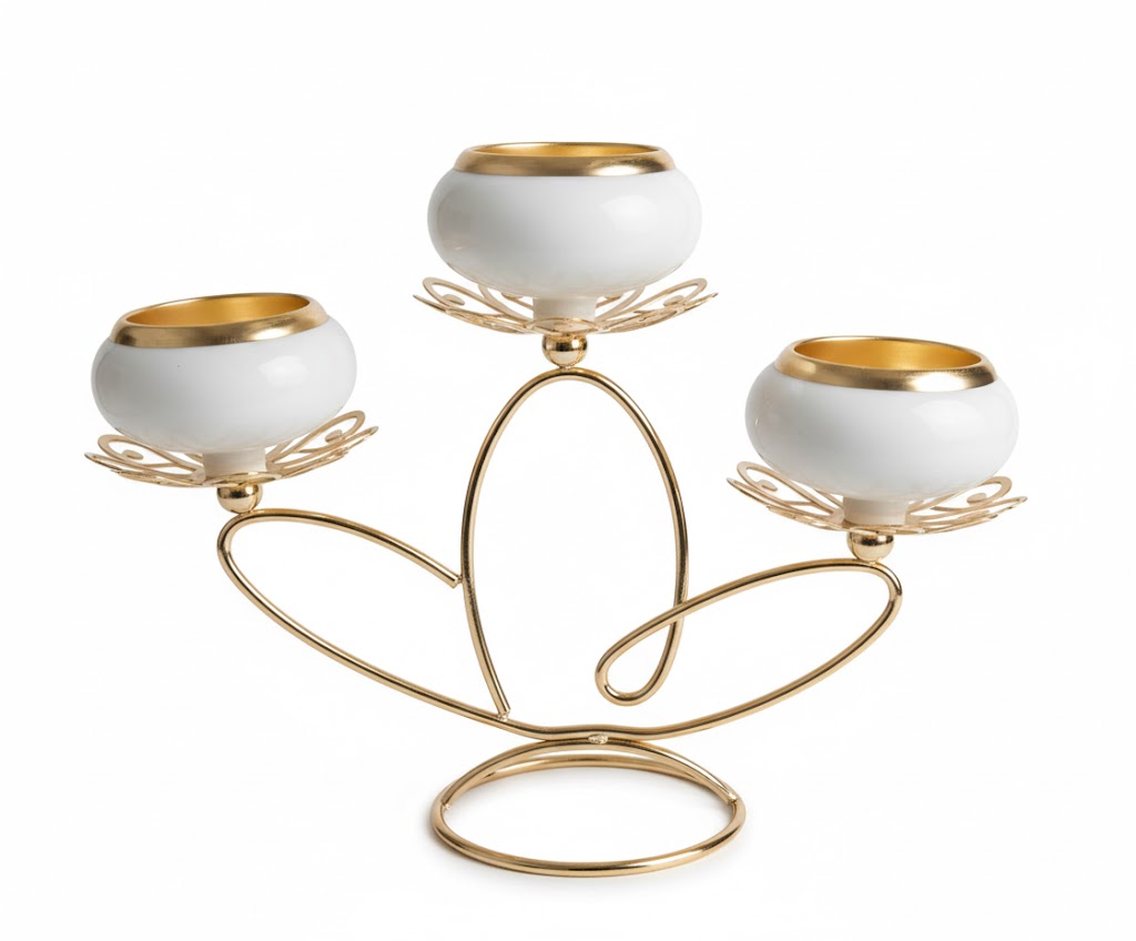 Candelabro de Metal – Versatilidad y Brillo