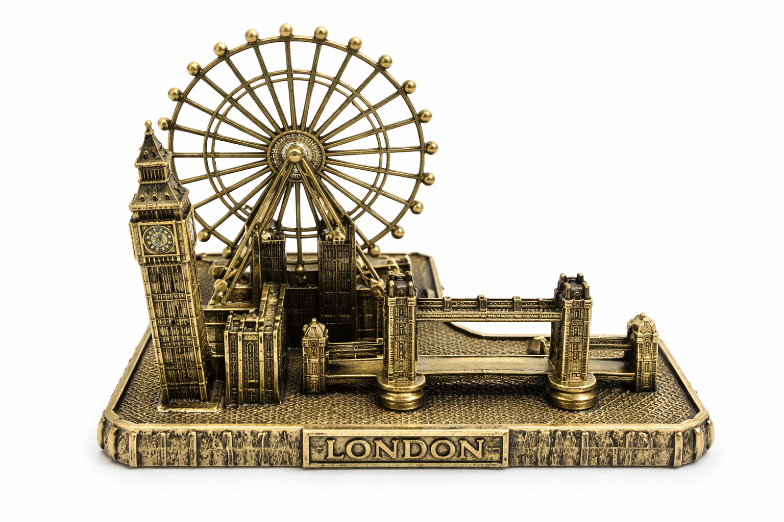 Adorno decorativo de puente de Inglaterra para mesa
