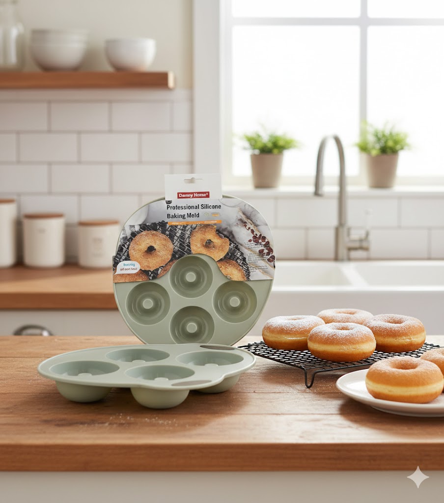 Molde de silicona para pastel/donas