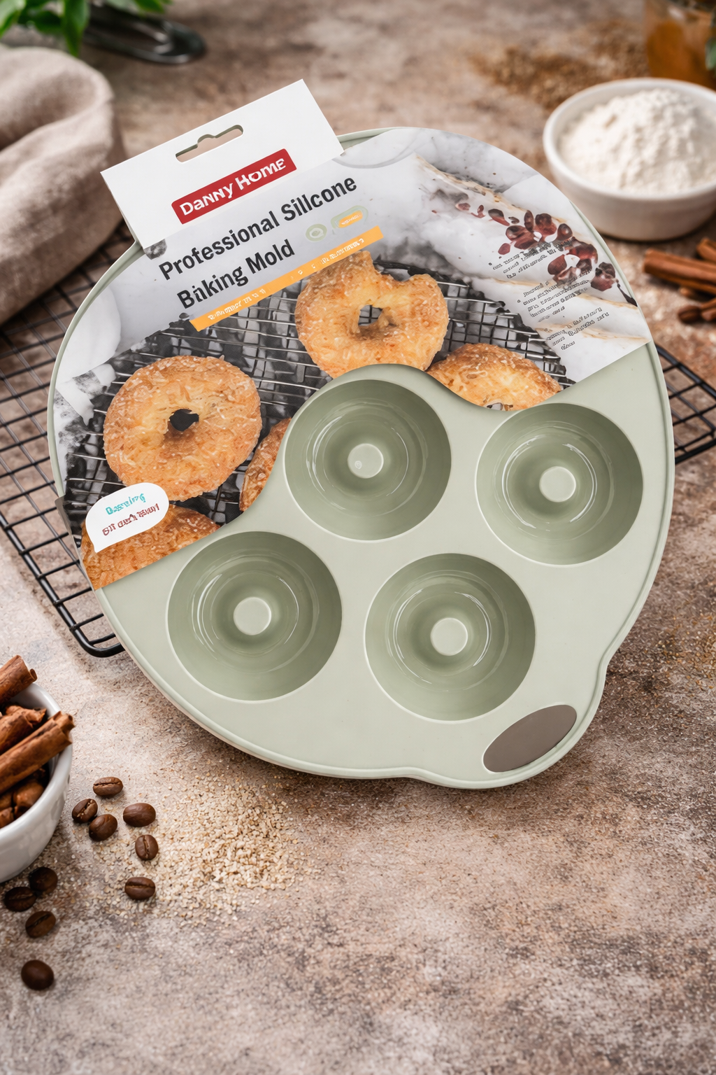 Molde de silicona para pastel/donas