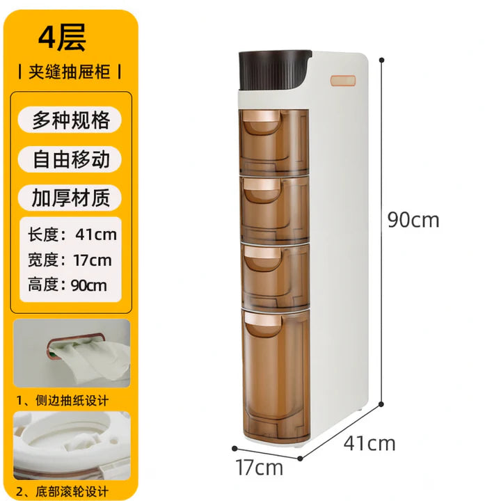 Gabinete plástico para almacenamiento