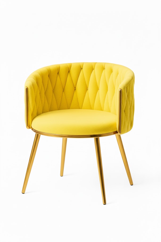 Silla de Lujo - Un Toque de Sol y Glamour