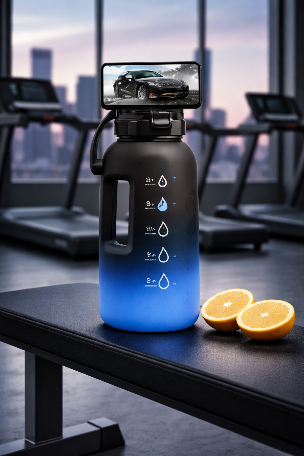 Pachón 1500 ml con marcador de hidratación | Práctico y moderno